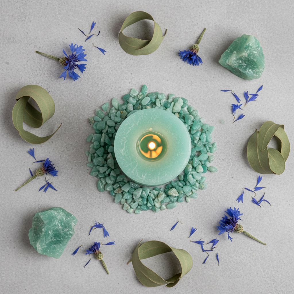 Amazonite Candle Ritual