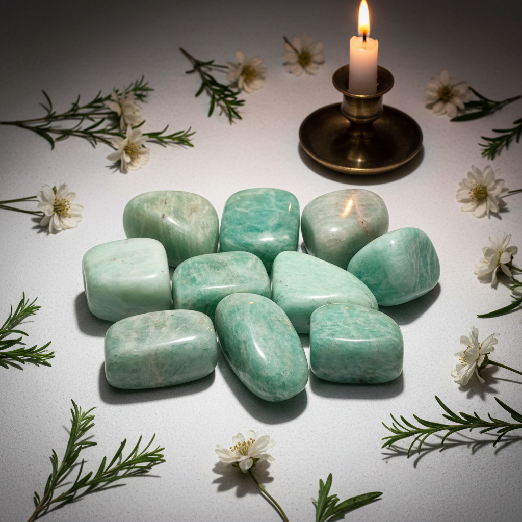 Amazonite Cluster Cover Shot