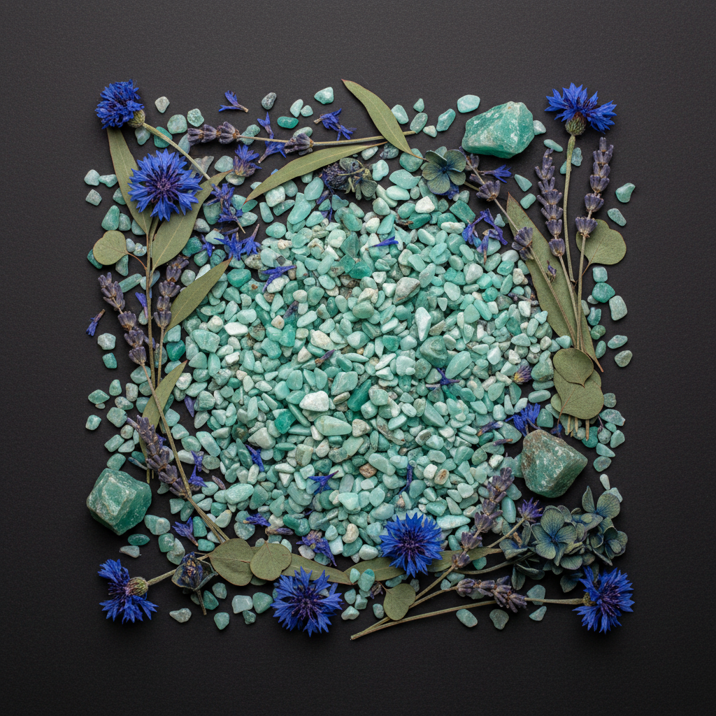 Amazonite Flat Lay