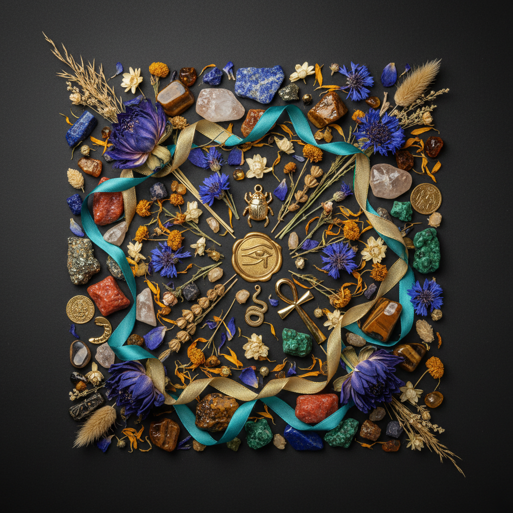 Ancient Egyptian Flat Lay