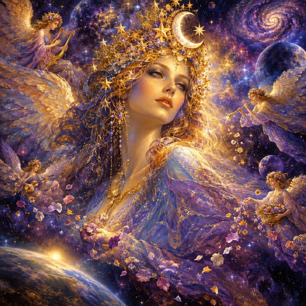 Angelic Vibrations Oracle Lifestyle Shot