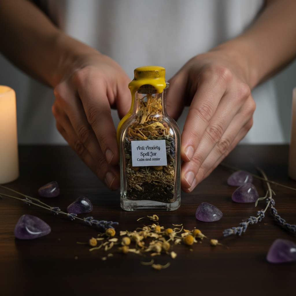 Anti-Anxiety Spell Jar Lifestyle