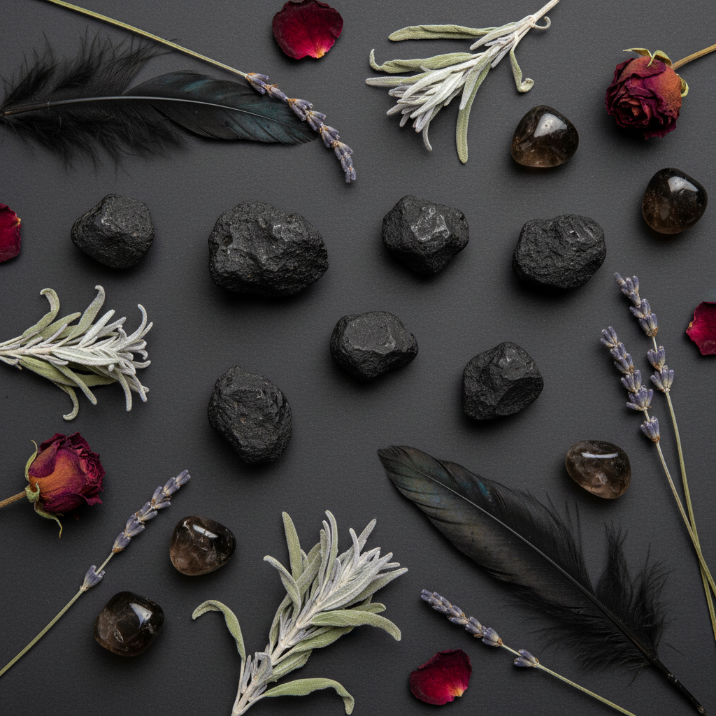 Apache Tears Flat Lay