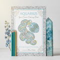 Aquarius Cosmic Coloring Book Hero