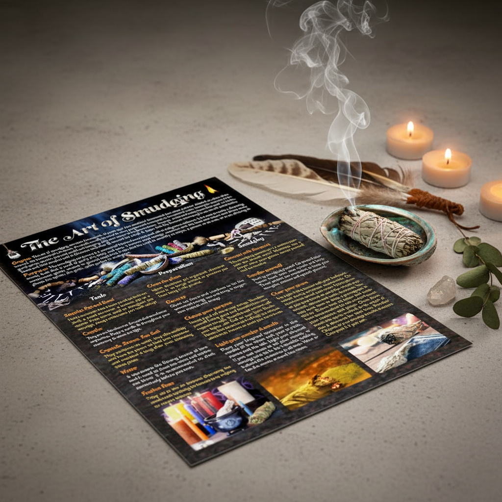 Art of Smudging Chart Lifestyle