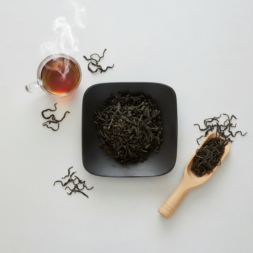 Assam Green Tea Hero - Black Plate