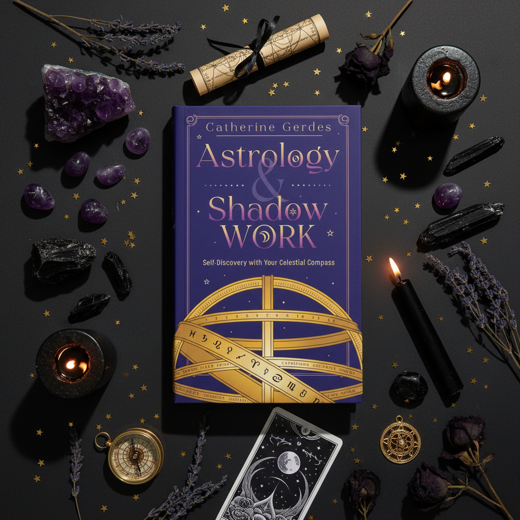 Astrology & Shadow Work Flat Lay