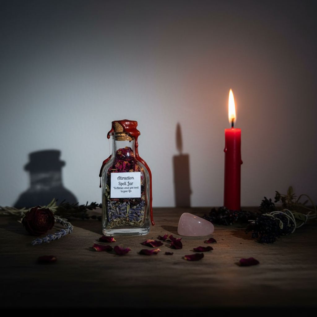 Attraction Spell Jar Lifestyle Shot