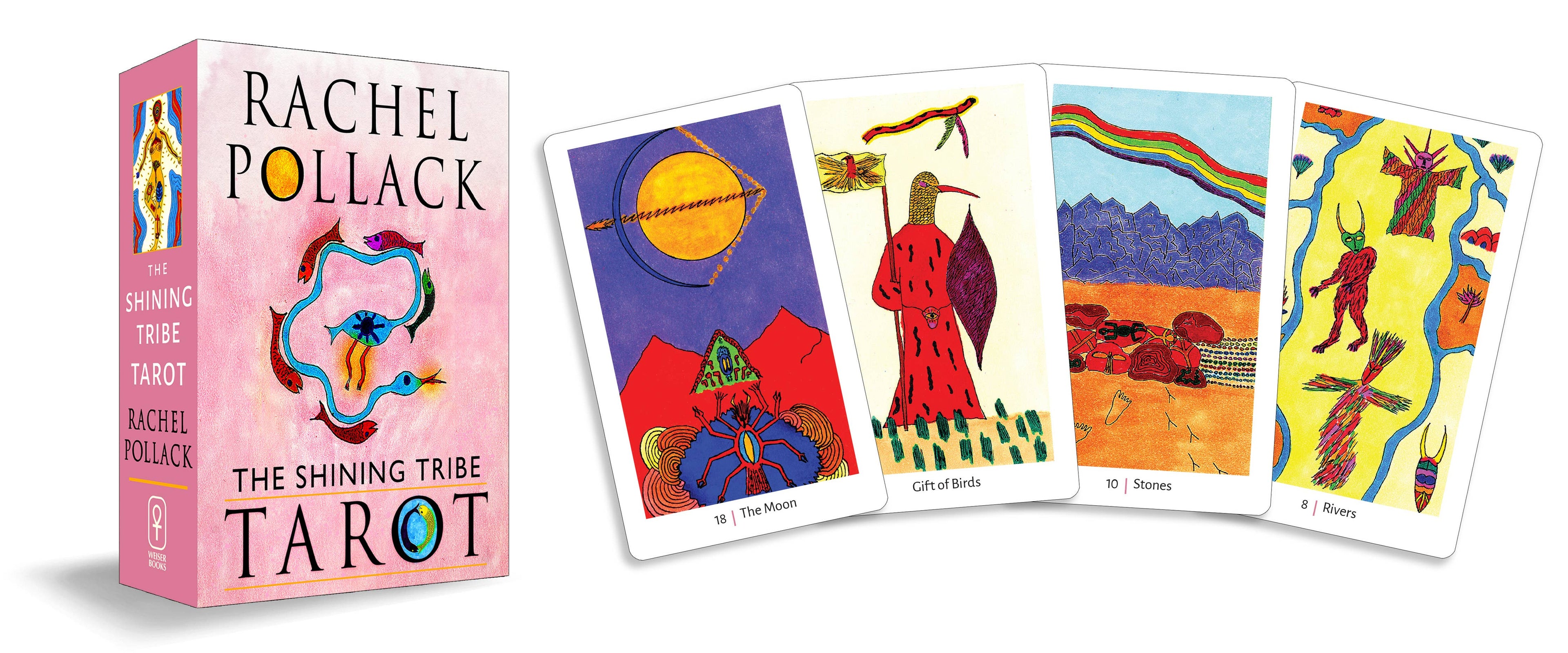 The Shining Tribe Tarot - 83 Cards & 272-Page Book by Rachel Pollack