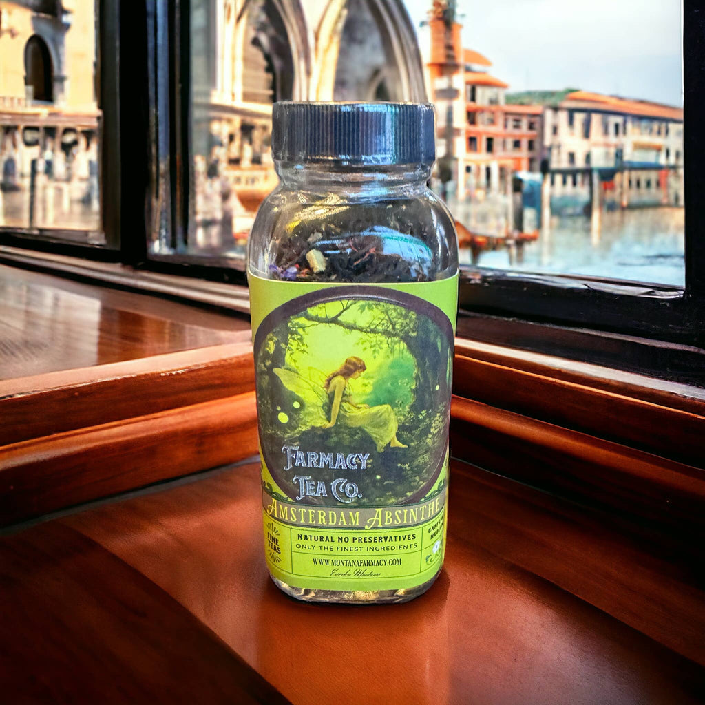 Amsterdam Absinthe Afternoon Tea | The Green Fairy Nouveau | Montana Farmacy