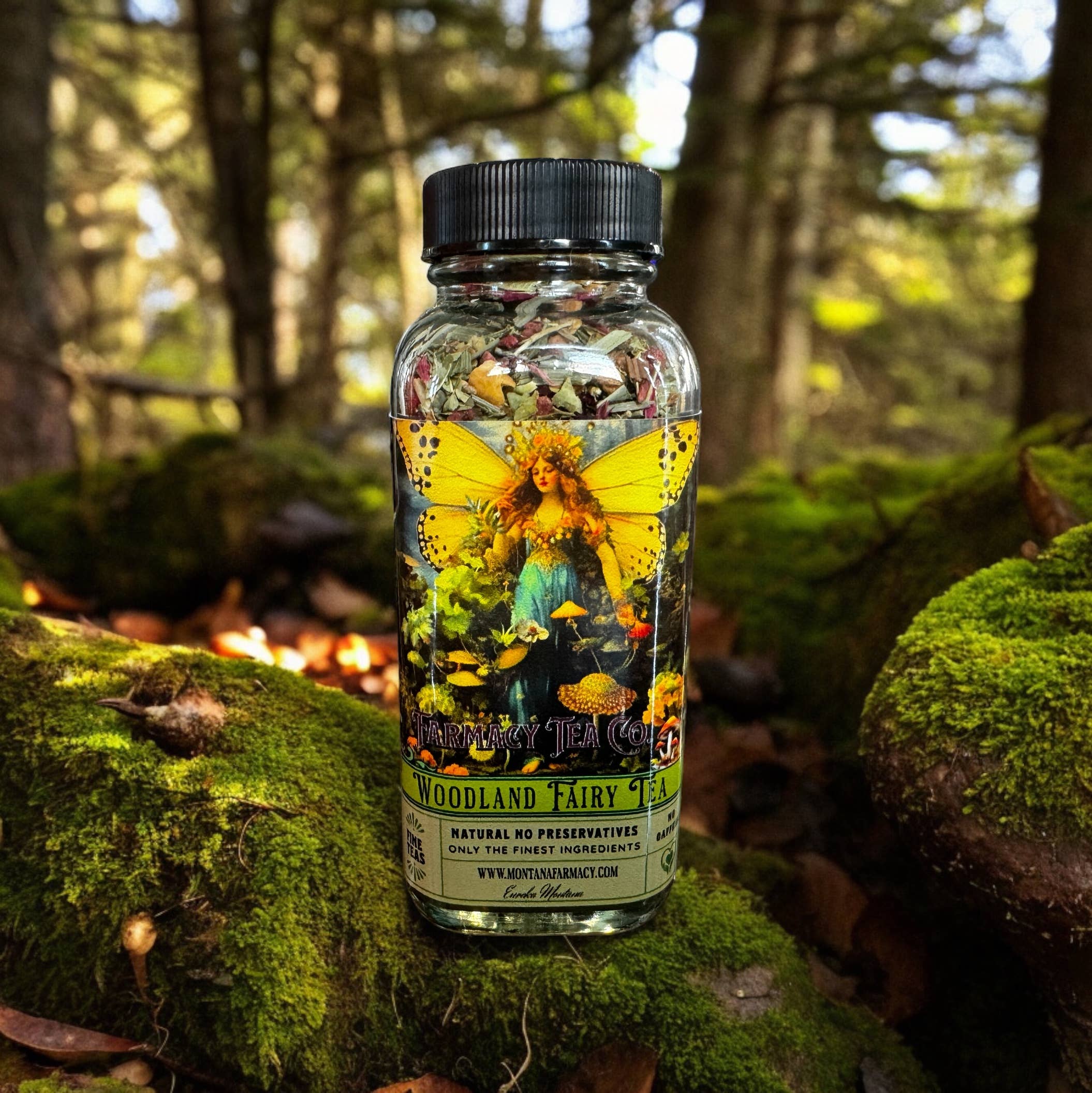 Woodland Fairy Herbal Relaxation Tea – Lemon Verbena & Raspberry