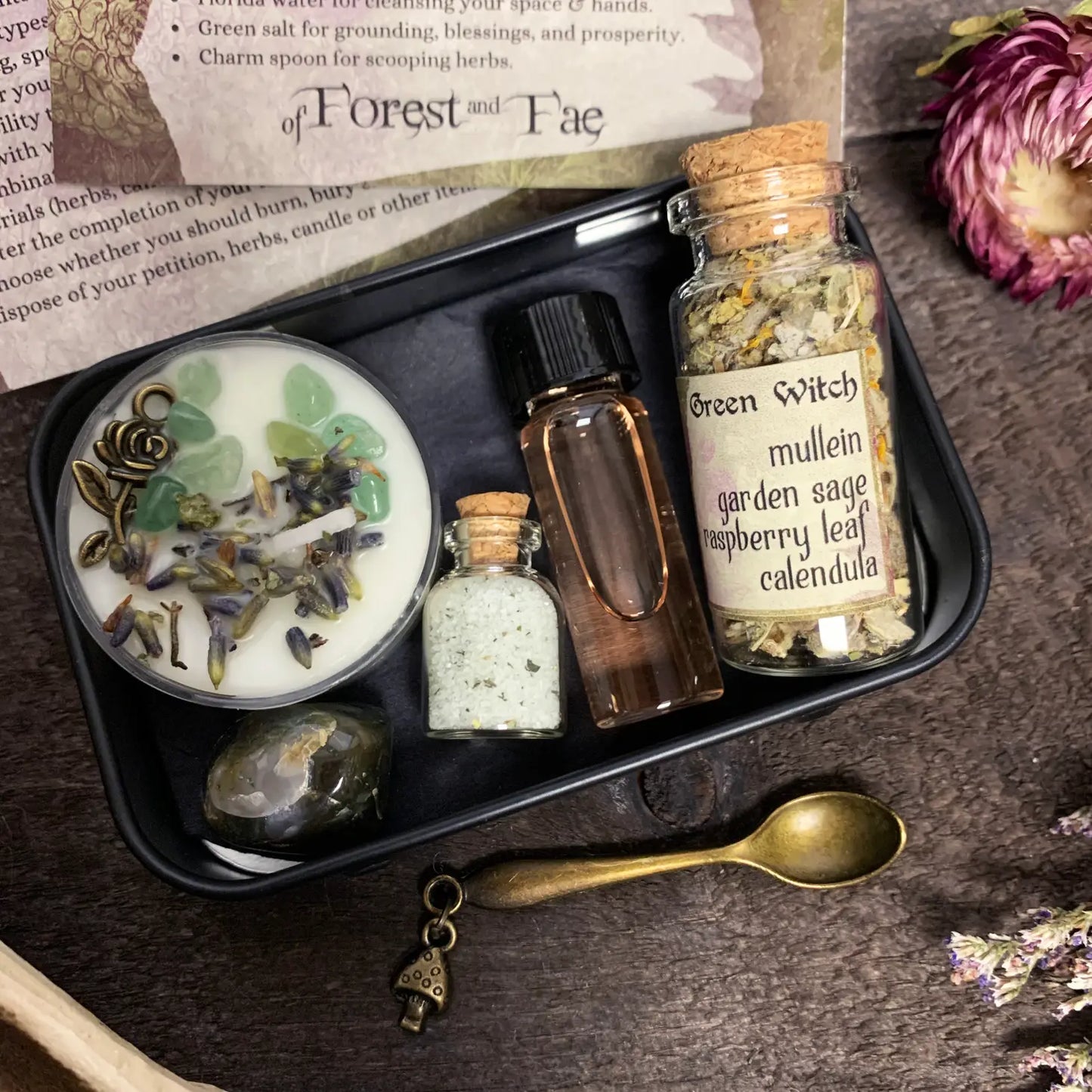 Green Witch Travel Altar