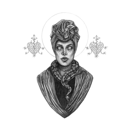 Voodoo Queen Fine Art Print - Marie Laveau