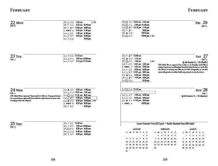 Llewellyn's 2027 Daily Planetary Guide