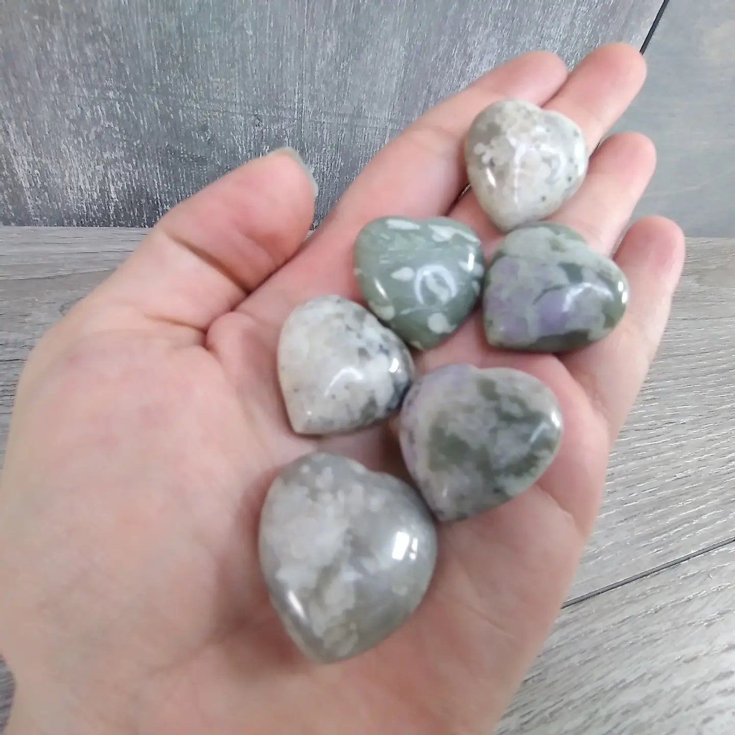 Crystal Hearts - Polished Gemstone Hearts for Love & Healing