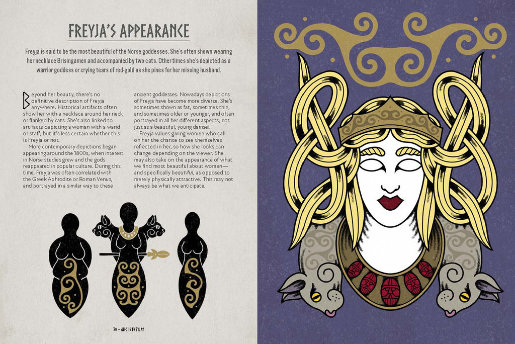 Freyja: An Illustrated Guide to the Norse Goddess of Magic, Love & War