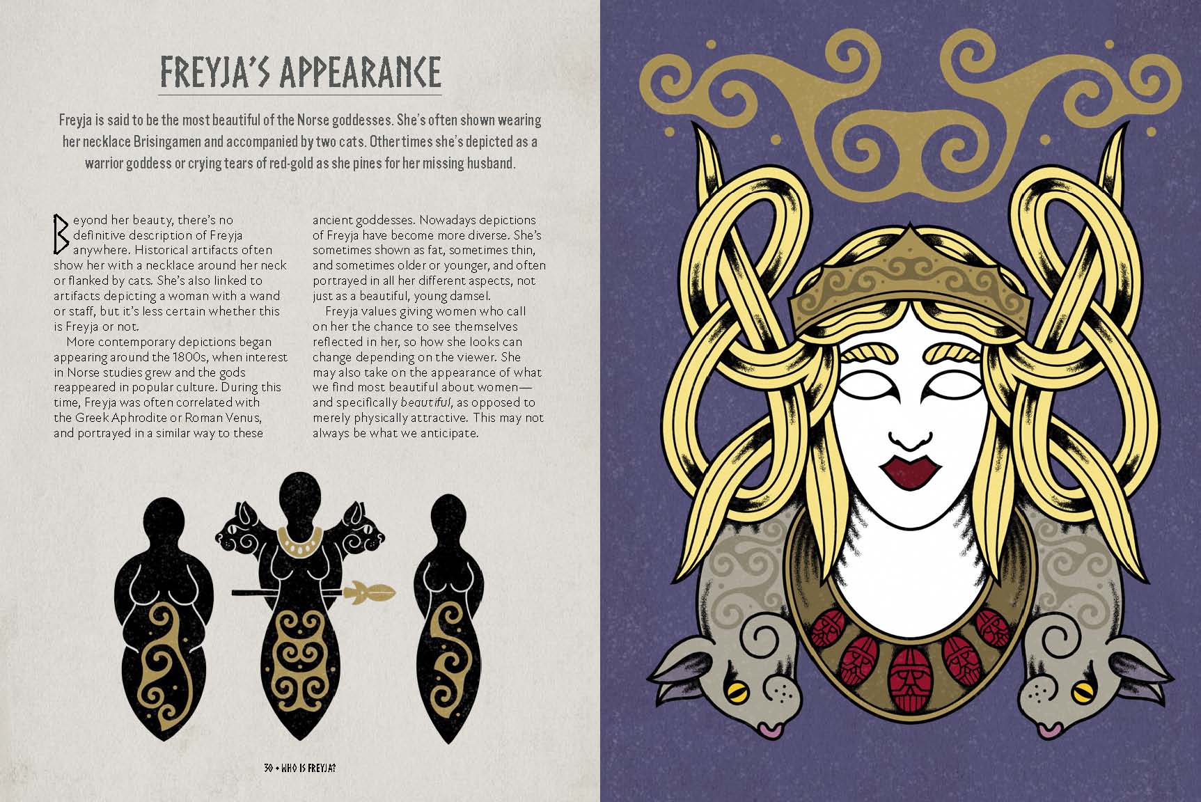 Freyja: An Illustrated Guide to the Norse Goddess of Magic, Love & War