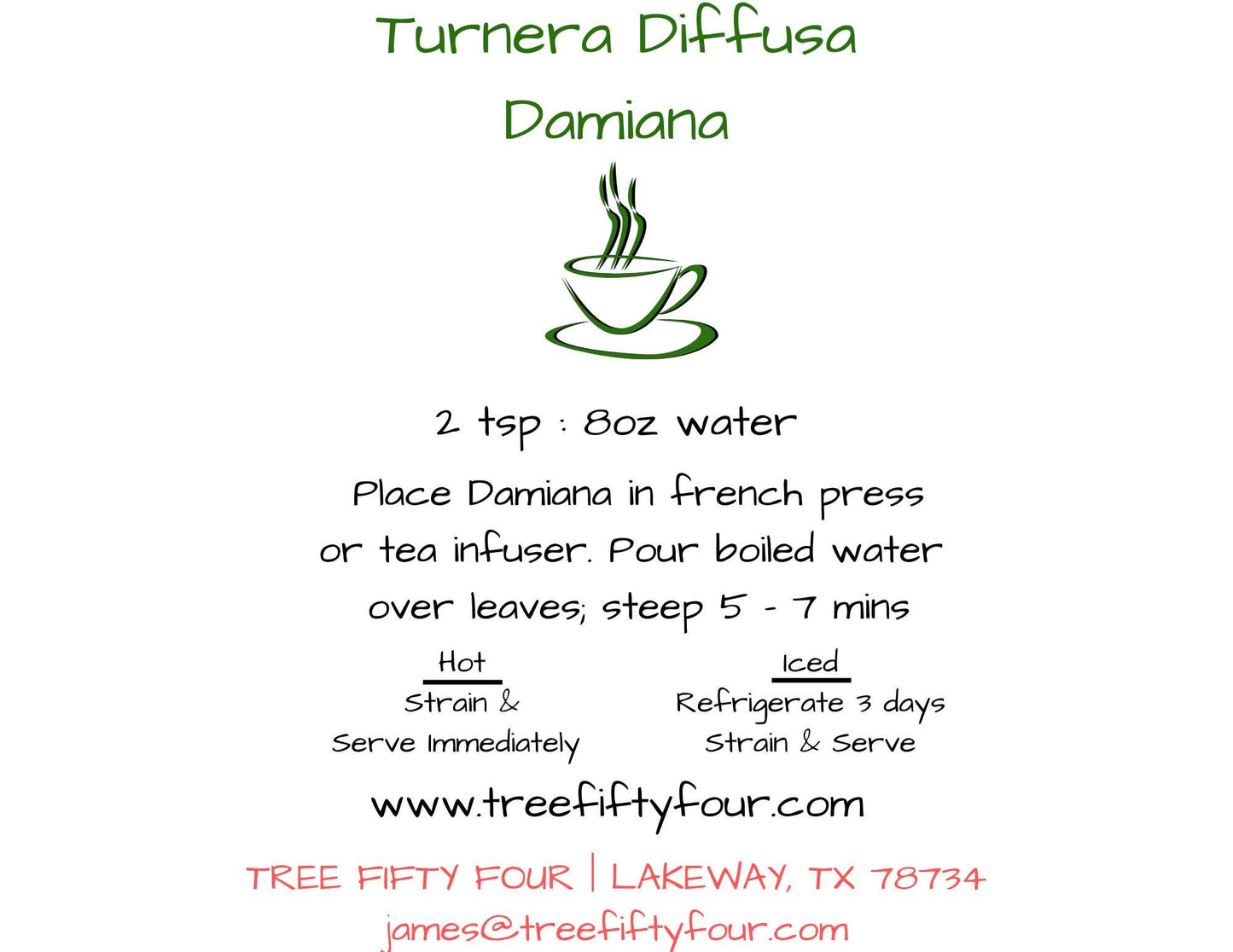 Damiana Leaf