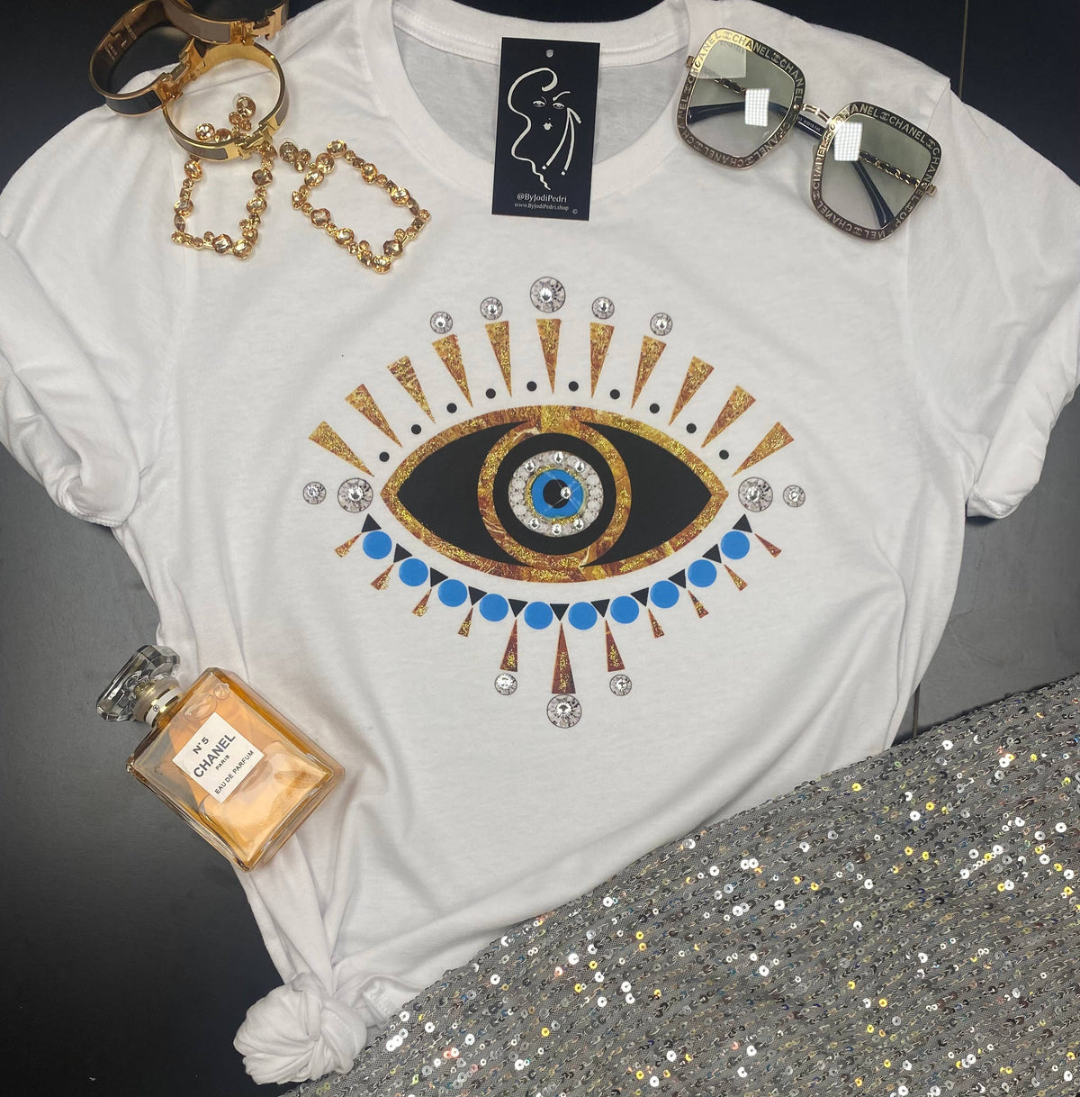See No Evil Graphic Tee or Racerback Tank