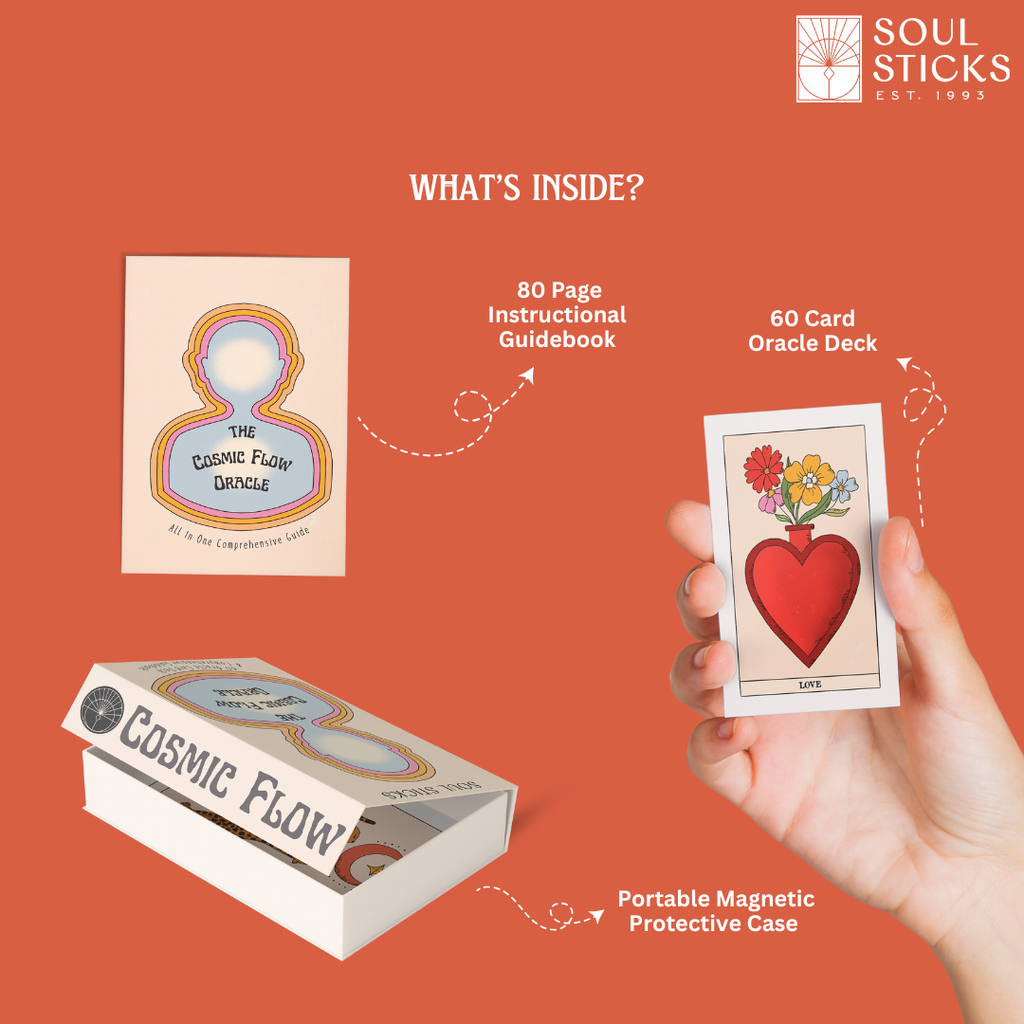 The Cosmic Flow Oracle Card Deck & Guidebook