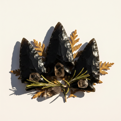 Black Obsidian Arrowhead Hero v4