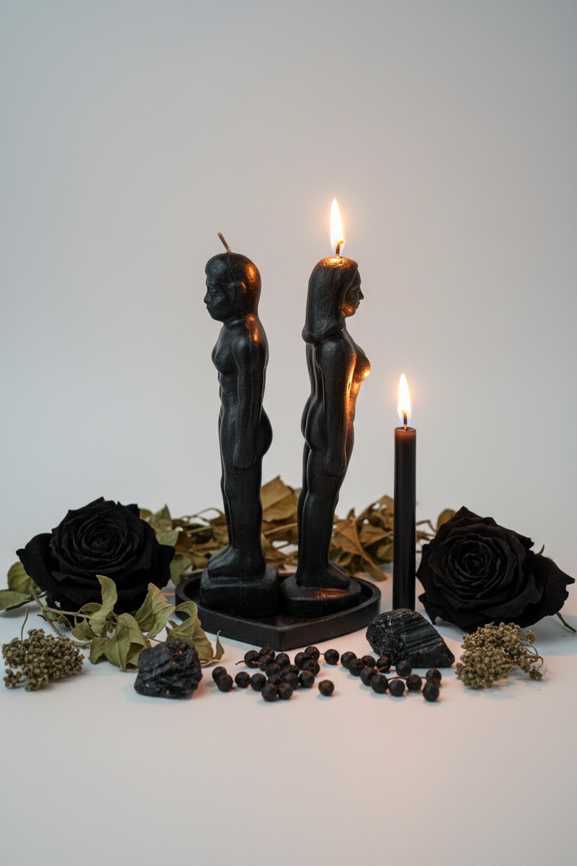 Black Separation Candle Hero