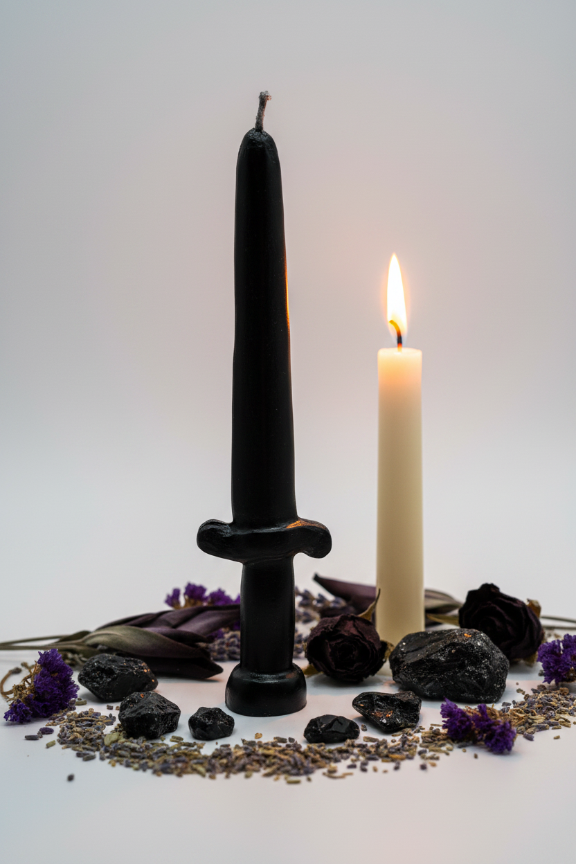 Black Sword Candle Hero