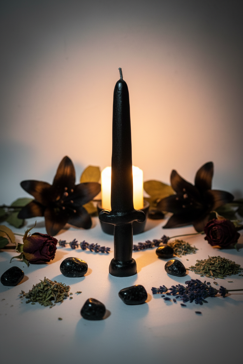 Black Sword Candle Lifestyle v2