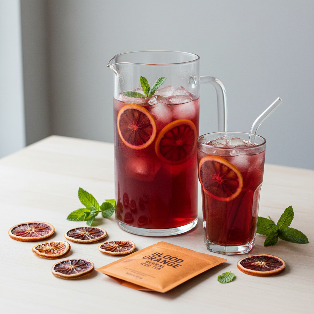 Blood Orange Iced Tea Lifestyle