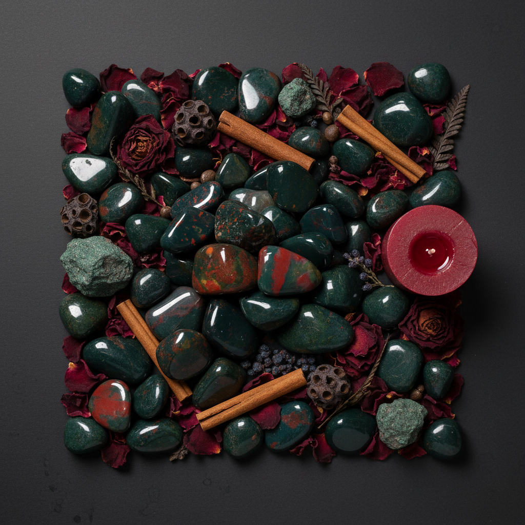 Bloodstone Flat Lay
