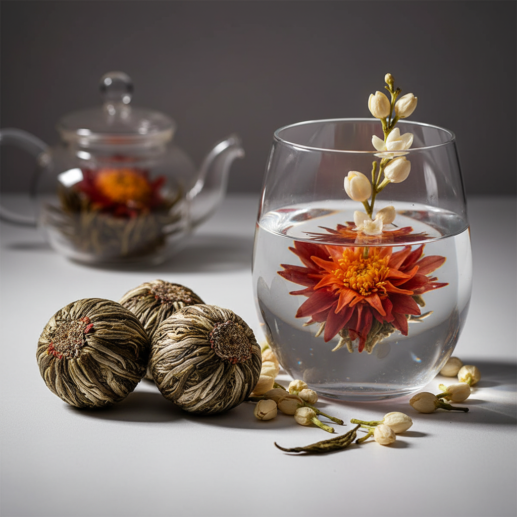 Blooming Flower Tea Balls Hero