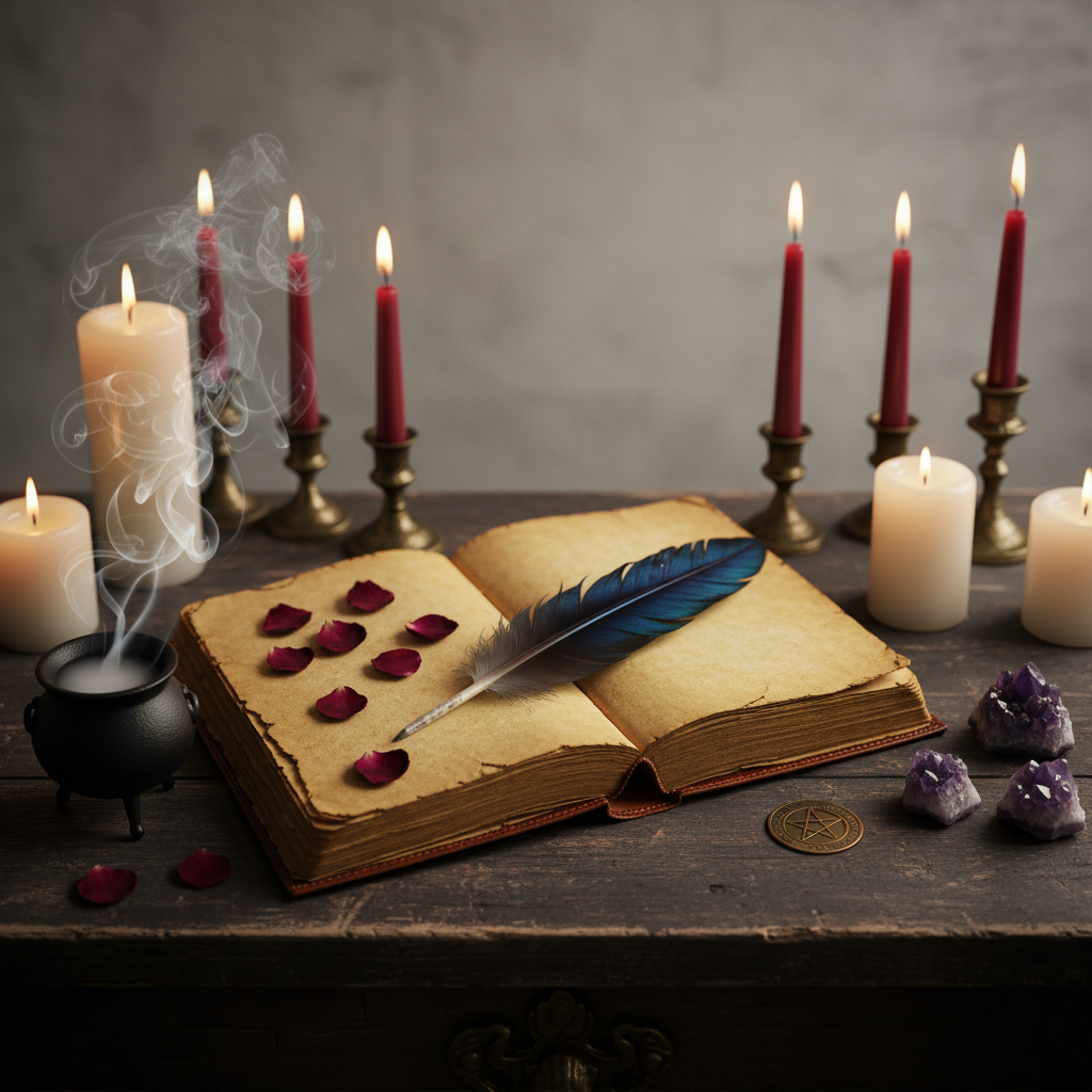 Book of Spells Lifestyle Shot