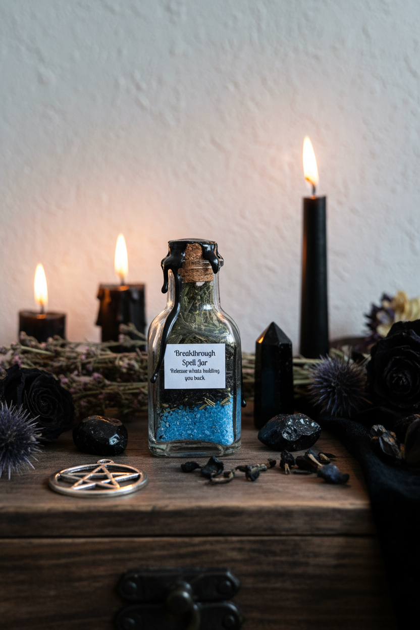 Breakthrough Spell Jar Lifestyle