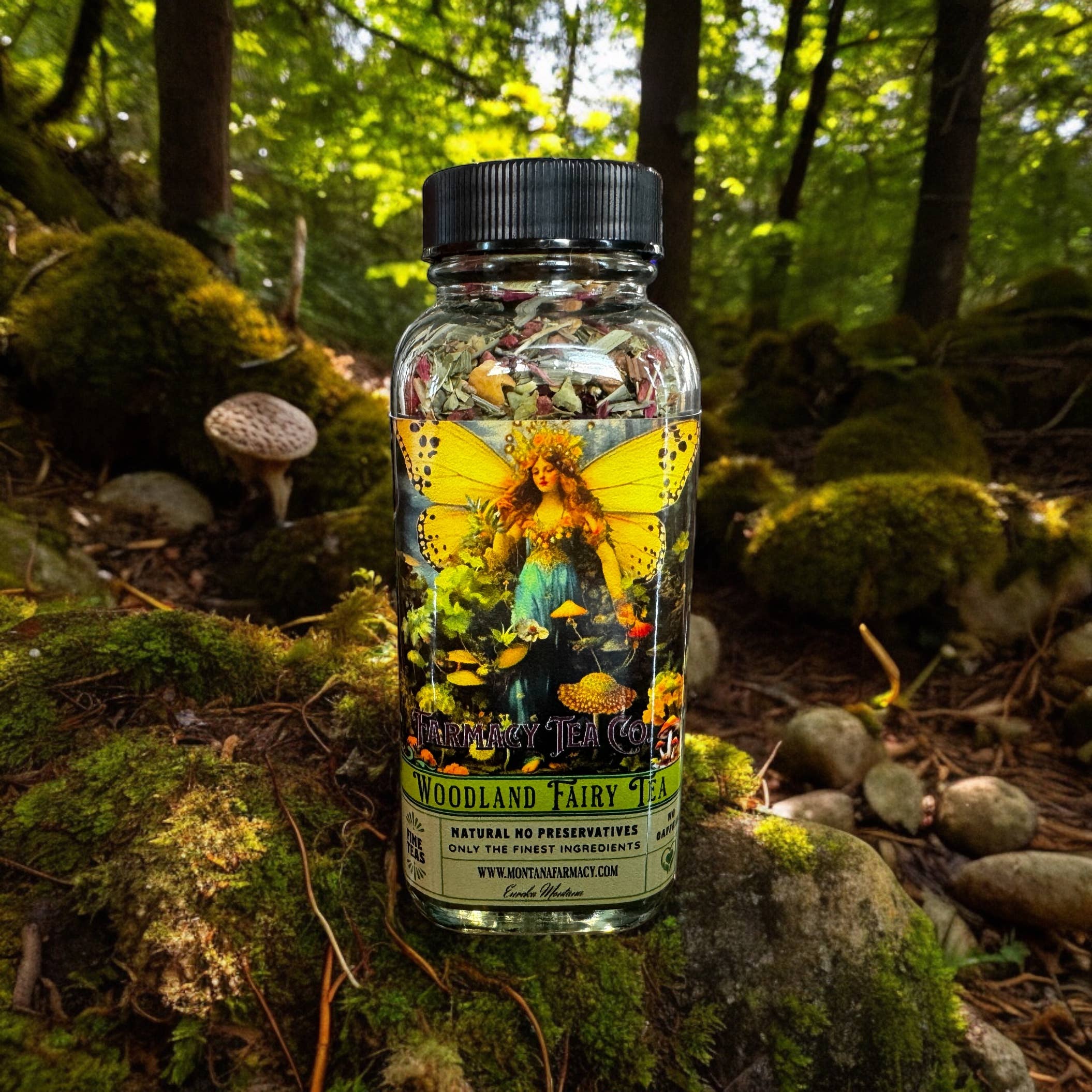 Woodland Fairy Herbal Relaxation Tea – Lemon Verbena & Raspberry