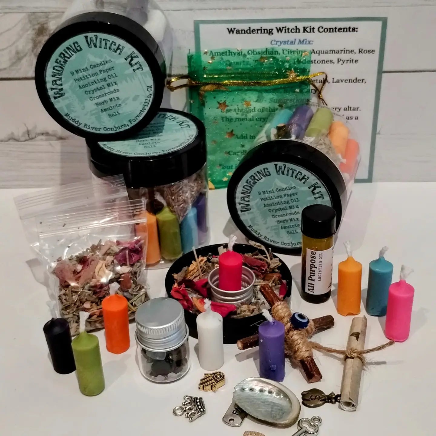 Wandering Witch Kit, Traveling Ritual Kit
