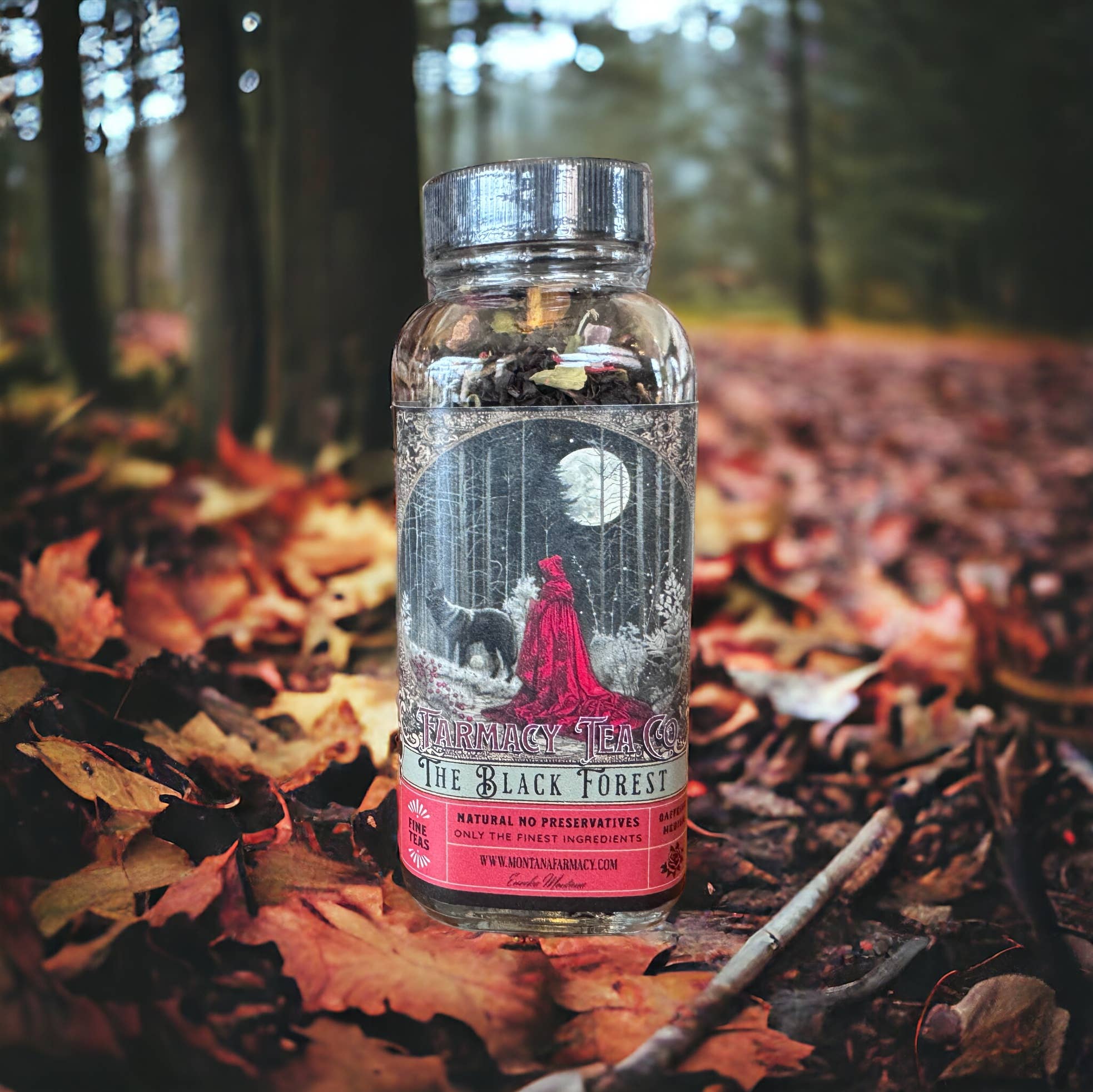 Deep in the Black Forest Tea | Dark Cherry & Chocolate | Montana Farmacy