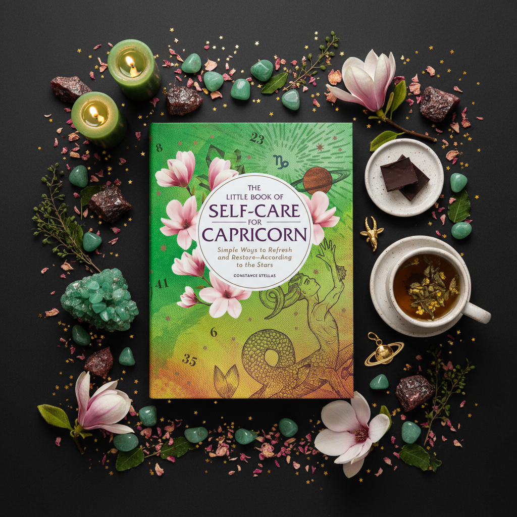 Capricorn Self-Care Flat Lay
