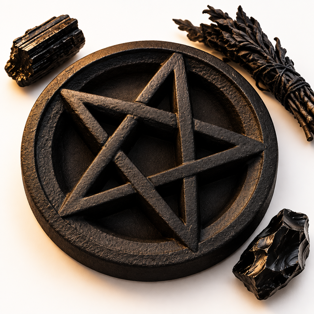 Cast Iron Pentacle Lid Hero