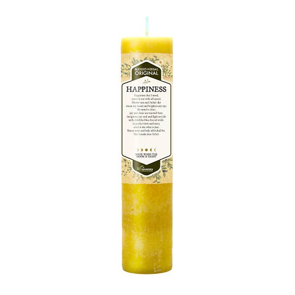 Blessed Herbal Candle Happiness
