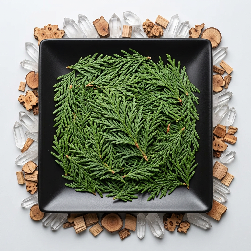 Cedar leaf bright studio hero