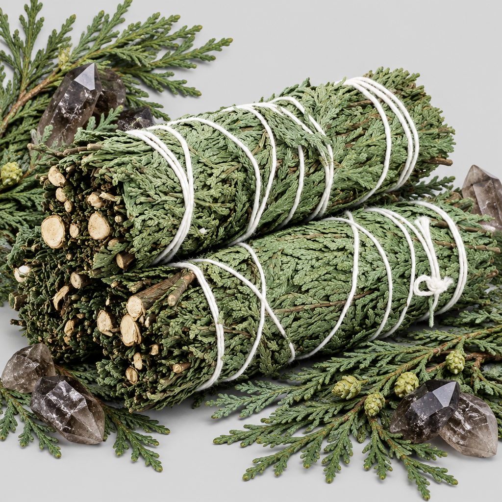 Cedar smudge stick hero