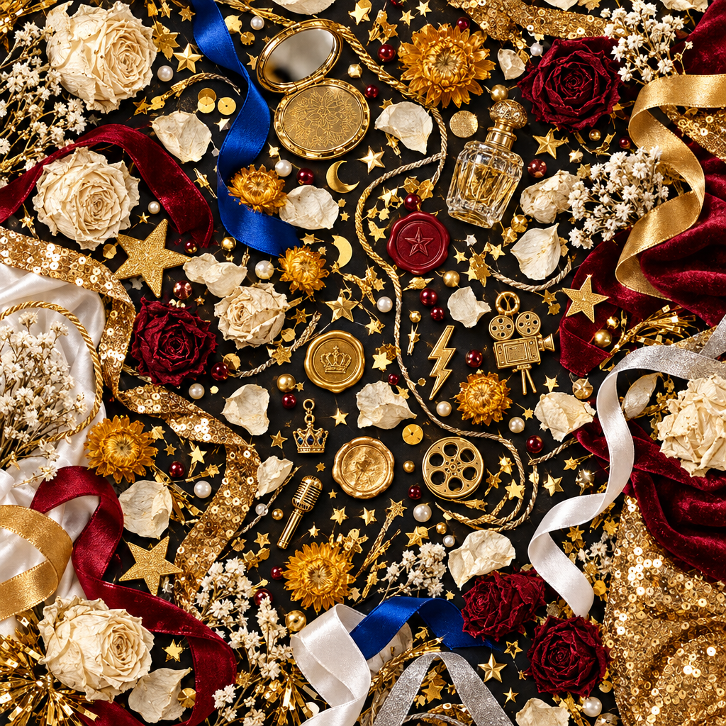 Celebrity Spirit Oracle Flat Lay