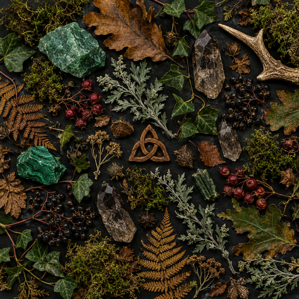 Celtic Magic Flat Lay
