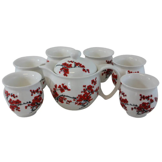 Tea Set - Cherry Blossom - 6 Cups