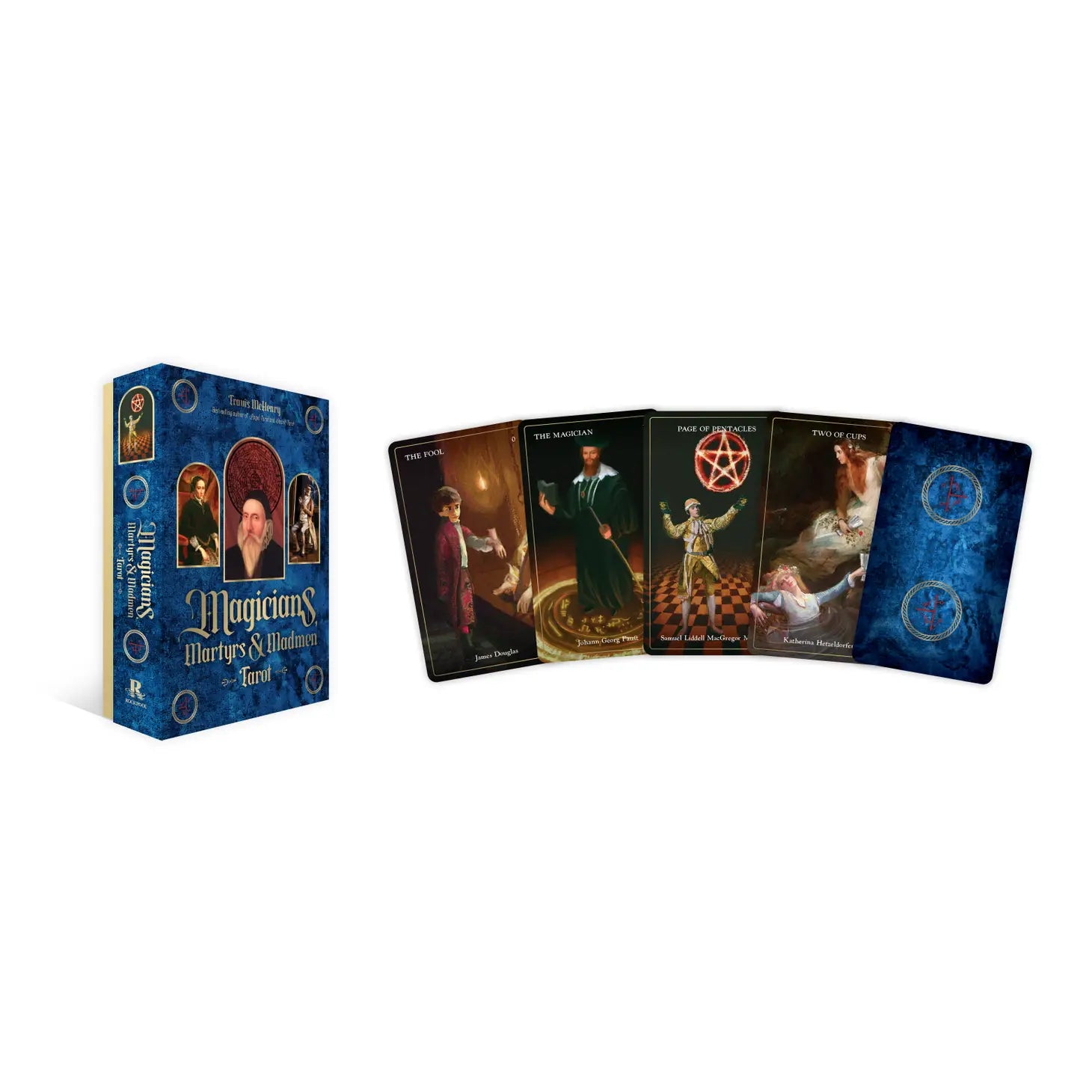 Magicians, Martyrs, & Madmen Tarot