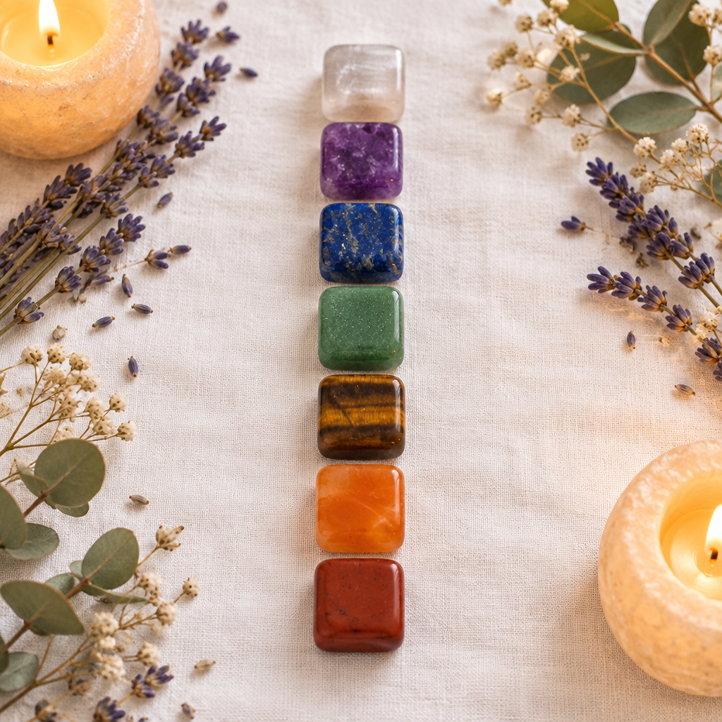 Chakra Cube Lifestyle - 7 Stones