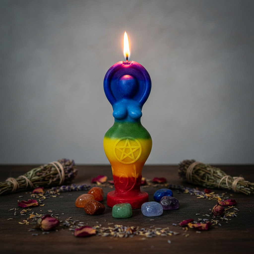 Chakra Goddess Candle Lifestyle