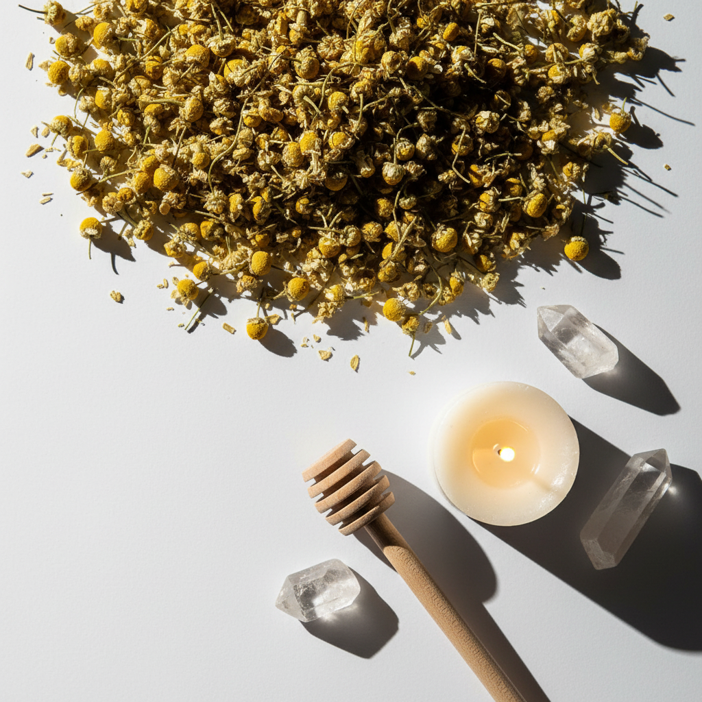 Chamomile Flat Lay