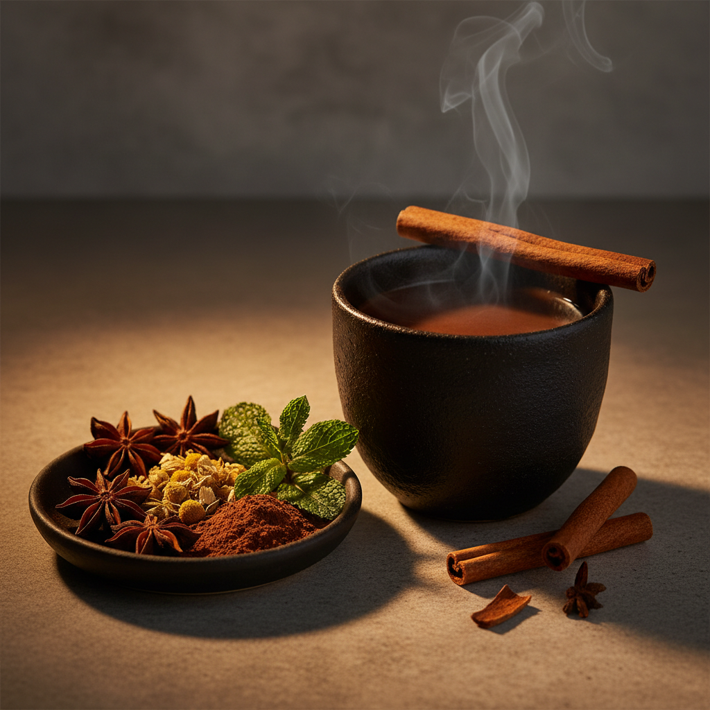 Chocolate Spice Tea Lifestyle