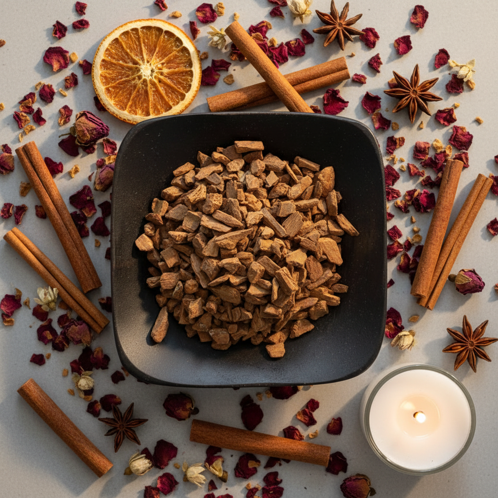 Cinnamon Chips Flat Lay